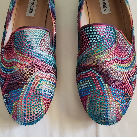 steve madden smile rhinestone